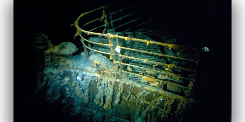 Guarda i filmati del naufragio del Titanic degli anni ’80