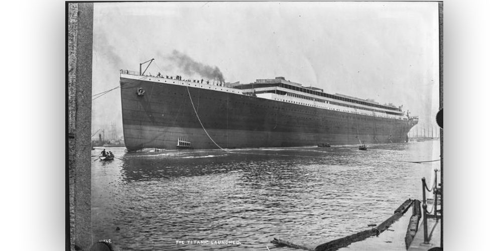 Il varo del Titanic